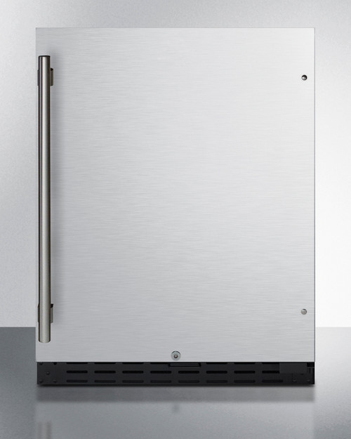 Summit AL55 23.5" W Black Solid All-Refrigerator - 115 Volts 1-Ph