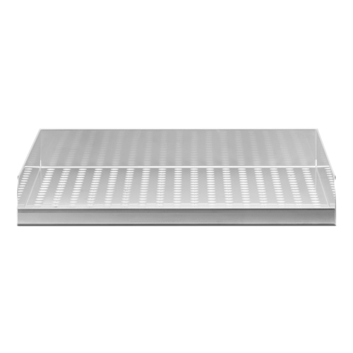 Summit SHELFKITSWCP 17.63" W x 19.88" D Stainless Steel Refrigerator Produce Shelf for ALWC532 & SWC532BLBIST