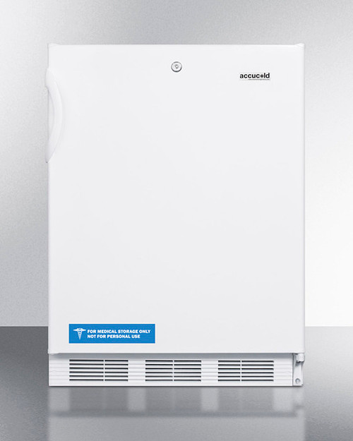 Summit FF7LWBIADA 23.63" W White Undercounter Refrigerator - 115 Volts