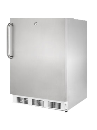 Summit FF7LWCSS 23.75" W Stainless Steel Undercounter Refrigerator - 115 Volts