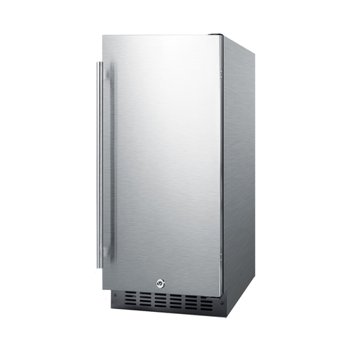 Summit SPR316OSCSS 15" W Stainless Steel Outdoor Refrigerator - 115 Volts