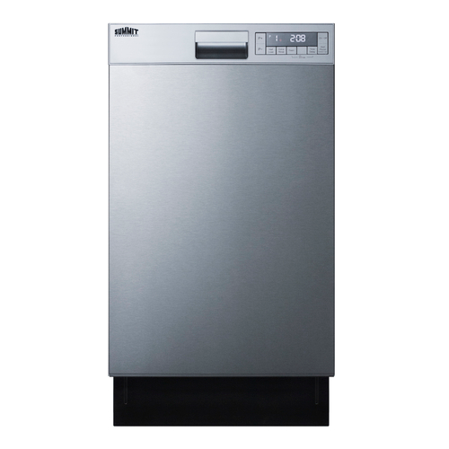 Summit DW18SS4 17.75" W x 34.25" H Stainless Steel Dishwasher - 115 Volts