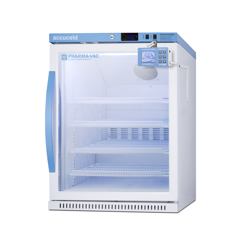 Summit ARG61PVBIADADL2B 23" W White Accucold Pharma-Vac Medical Undercounter Refrigerator - 115 Volts