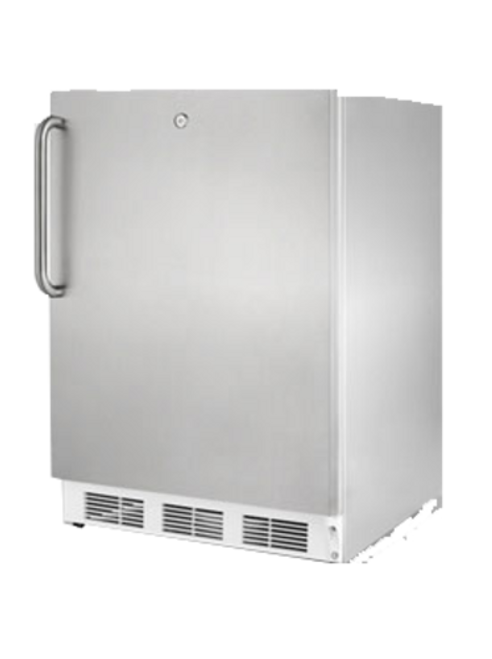 Summit FF7LWCSSADA 23.75" W Stainless Steel Undercounter Refrigerator - 115 Volts