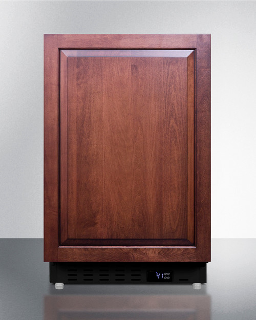 Summit ALR47BIF 19.75" W Black Solid Undercounter All-Refrigerator - 115 Volts 1-Ph