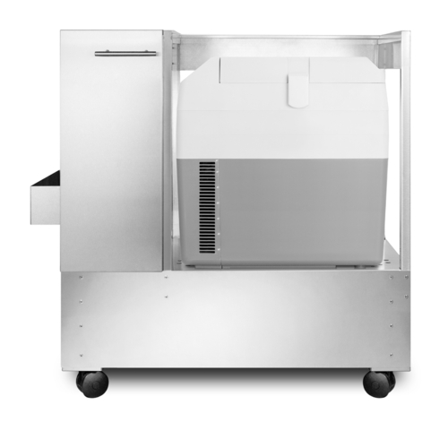 Summit SPRF36CART 1 Cu. Ft. Portable Refrigerator-Freezer Cooler with Mobile Cart