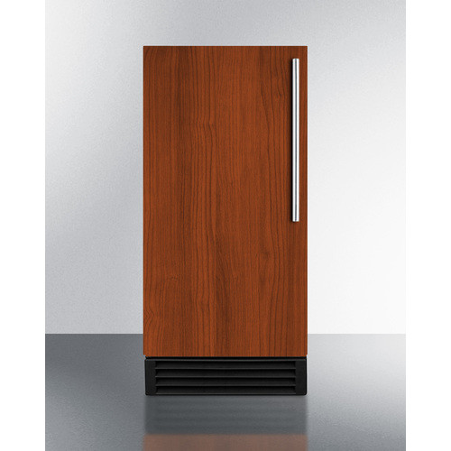 Summit BIM44GIFADA 25 Lbs. Air Cooled Undercounter Cube Style Freestanding Indoor Icemaker - 115 Volts
