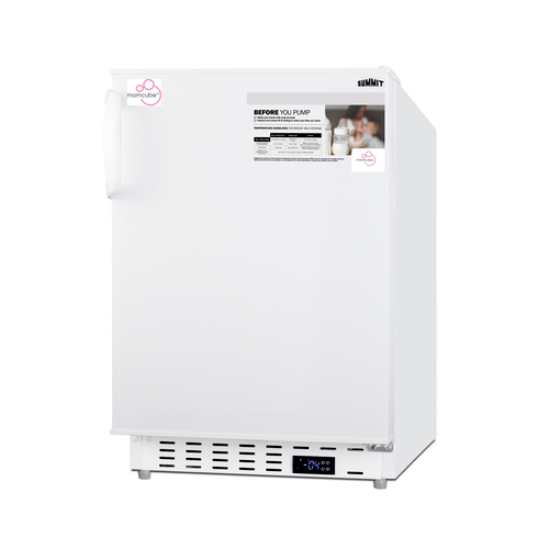 Summit ALFZ36MC 19.75" W MOMCUBE Undercounter Breast Milk All-Freezer