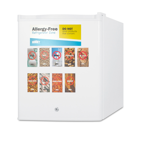 Summit AZAR27W 17" W White Solid Compact All-Refrigerator - 115 Volts 1-Ph