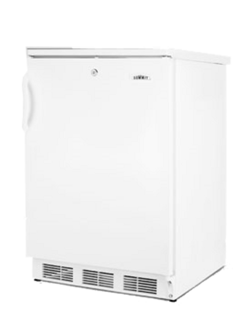 Summit FF7LW 23.63" W White Undercounter Refrigerator - 115 Volts