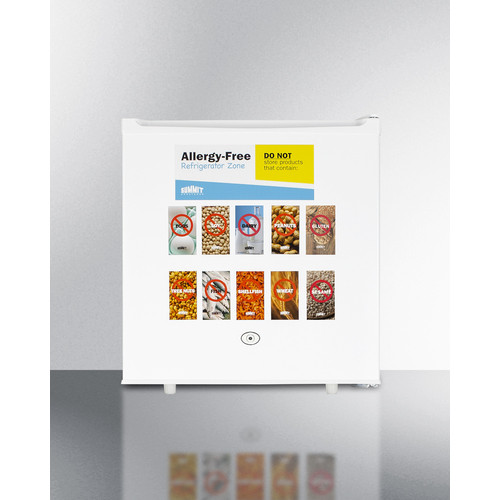 Summit AZAR2W 18.75" W White Solid Compact All-Refrigerator - 115 Volts 1-Ph