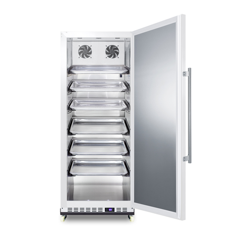 Summit FFAR12WRI 23.63" W White Solid Door Accucold Refrigerator - 115 Volts 1-Ph