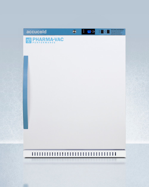 Summit ARS62PVBIADA 23" W White Accucold Pharma-Vac Medical Undercounter Refrigerator - 115 Volts