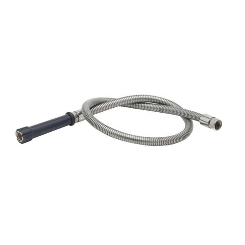 T&S Brass EB-0060-H 60" Blue Grip Handle Flexible Stainless Steel Hose