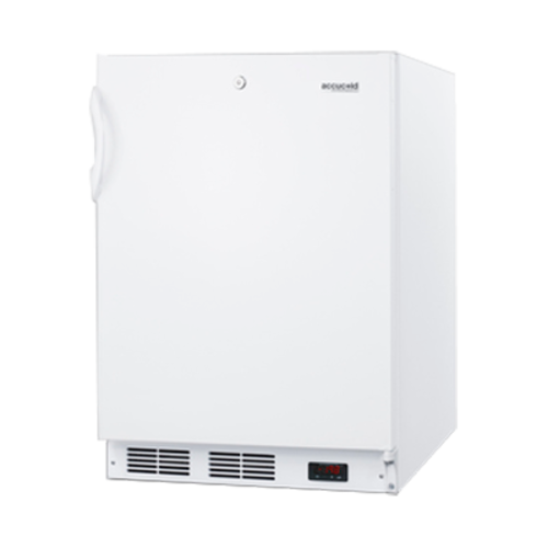 Summit VT65ML7BIADA 3.5 Cu. Ft. White Freestanding One Section Freezer - 115 Volts