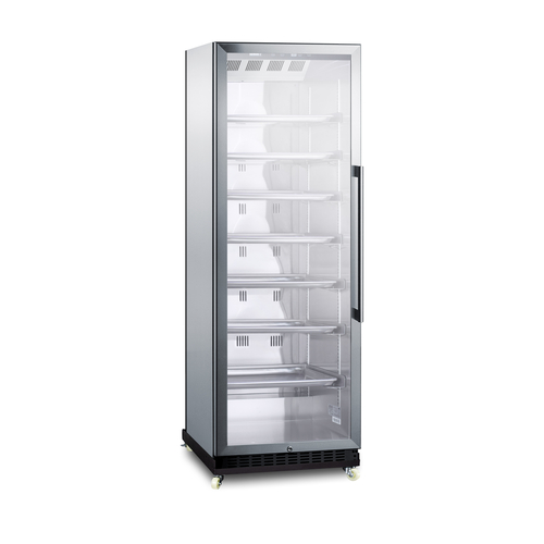Summit SCR1401LHRICSS 23.63" W Stainless Steel 1 Section Beverage Center - 115 Volts 1-Ph