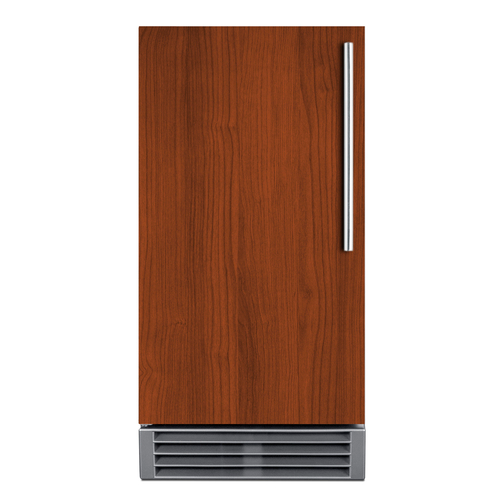 Summit BIM44GCSSIF 25 Lbs. Air Cooled Undercounter Cube Style Freestanding Indoor Icemaker - 115 Volts