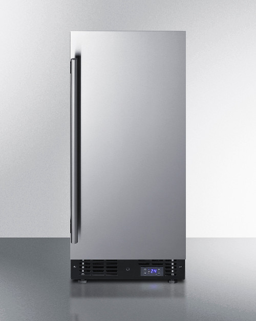 Summit SCFF1533BCSS 14.75" W Stainless Steel Undercounter All-Freezer