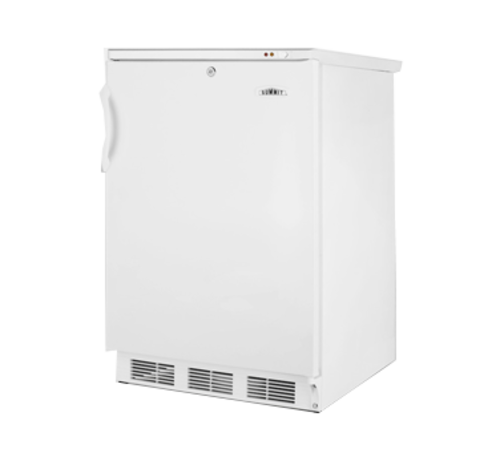 Summit VT65ML7BI 3.5 Cu. Ft. White Freestanding One Section Freezer - 115 Volts