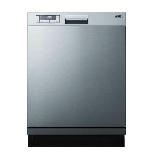 Summit DW2435SS 23.5" W x 34.5" H Stainless Steel Dishwasher - 115 Volts