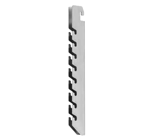 Metro SWU45BR Smartwall UpRight 45" Brite Zinc Finish Slots For Grids / Shelf Supports At 1-1/2" increments; 26 Slots Total