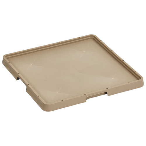 Vollrath TR33 19 3/4" x 19 3/4" Solid Beige Traex Rack Cover