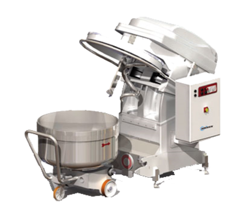 Univex SL120RB 265 Lbs. Two Speed Silverline Spiral Mixer - 220 Volts 3-Ph
