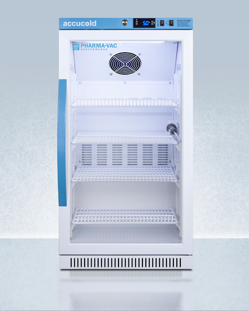 Summit ARG31PVBIADA 18.5" W White Accucold Pharma-Vac Medical Undercounter Refrigerator - 115 Volts 1-Ph