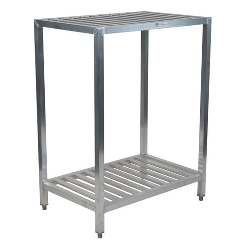 Micro Matic PPR-362448 Aluminum 2 Shelves Power Pack Rack
