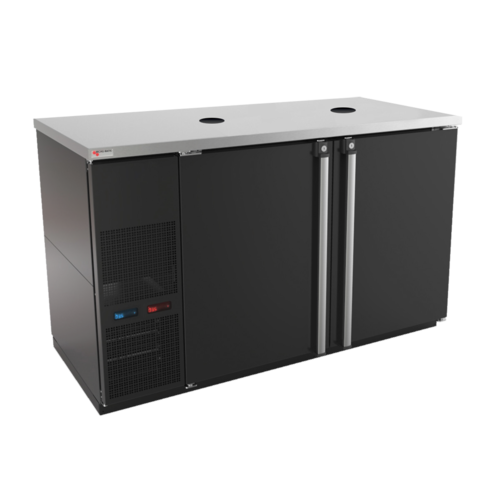 Micro Matic MDD58WLT-E Two Sections Pro-Line E-Series Dual Temperature Wine Cooler Dispenser