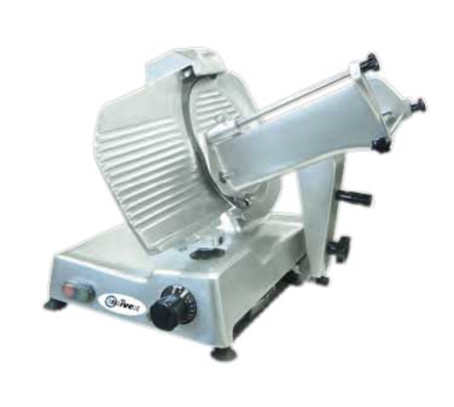 Univex 6612M 12" Dia. Knife Anodized Aluminum Construction Manual Value Series Slicer - Volts