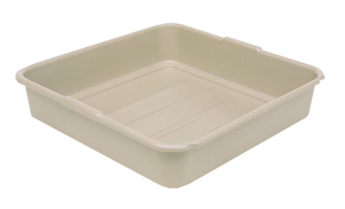 Vollrath 1395 24.38" W x 24" D x 5.25" H Beige Plastic Full Traex Flatware Soak & Washing Systems