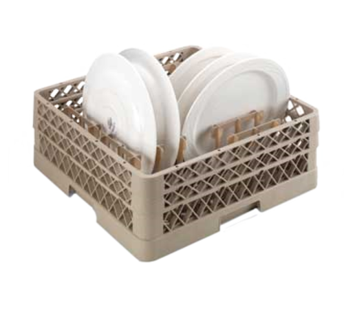 Vollrath TR3AAP14 19.75" W x 19.75" D Beige Co-Polymer Plastic Traex Full Size Extended Peg Rack