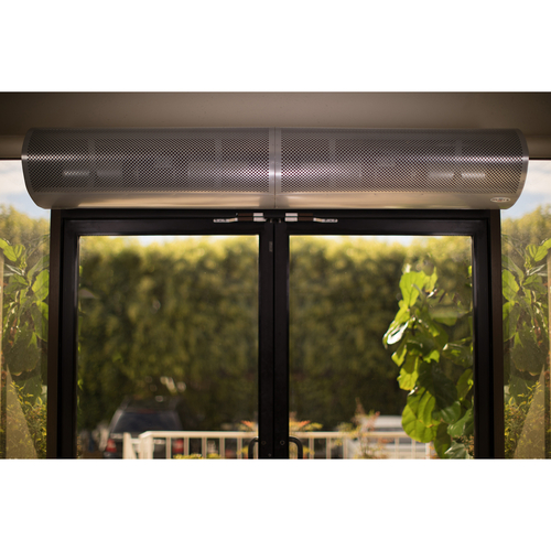 Mars Air Systems QP10108-3UW-AL Anodized Aluminum Cabinet Unheated QuietPro Air Curtain - 380/415 Volts 1-Ph