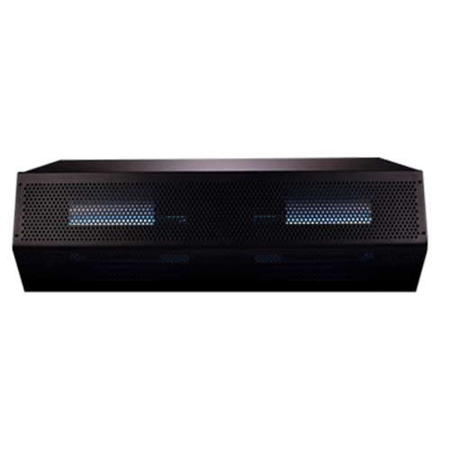 Mars Air Systems LPV236-1UA-OB-UVP Obsidian Black Powder Coated Unheated Standard Series 2 Air Curtain - 115 Volts 1-Ph