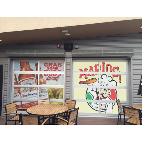 Mars Air Systems NH2108-3UG-TS Titanium Silver Powder Coated Unheated High Velocity Series 2 Air Curtain - 208/230 Volts 3-Ph