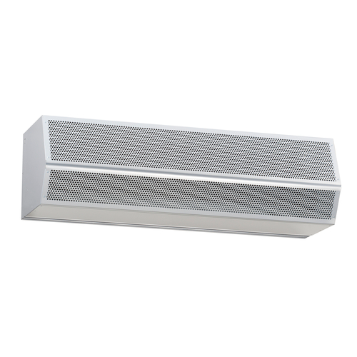 Mars Air Systems NH248-1UD-TS Titanium Silver Powder Coated Unheated High Velocity Series 2 Air Curtain - 208/230 Volts 1-Ph