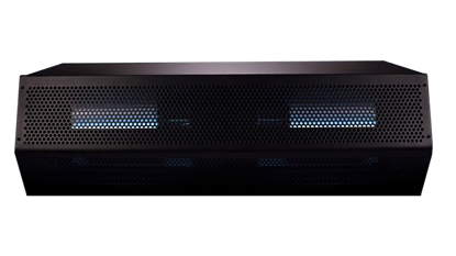 Mars Air Systems STD260-2UD-OB-UVP Black Powder Coat Unheated Standard Series 2 Air Curtain - 208-230 Volts 1-Ph