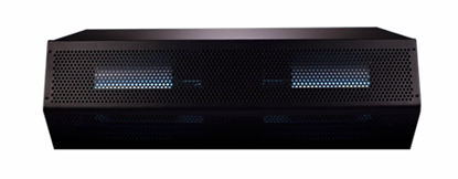 Mars Air Systems STD242-1UA-OB-HCP Black Powder Coat Unheated Standard Series 2 Air Curtain - 115 Volts 1-Ph