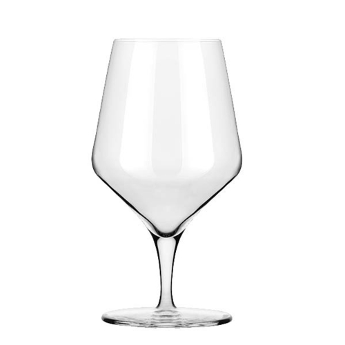Libbey 9118 16 Oz. HD2 Rim Seam-Free Prism Goblet Glass (12 Each Per Case)