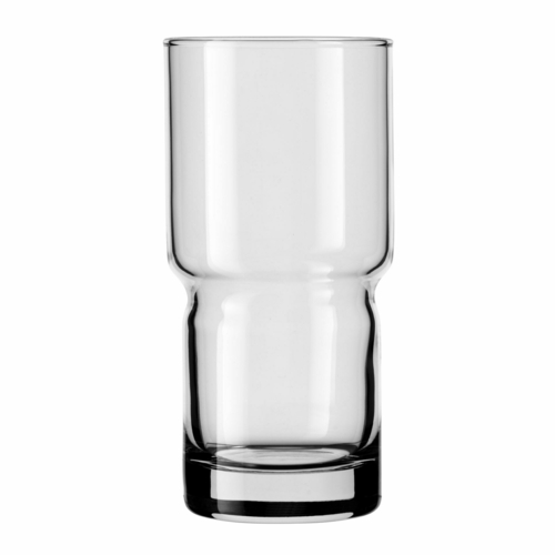 Libbey 12039 12 Oz. Safedge Rim Guarantee Newton Heat-Treated Stackable Beverage / Cooler Glass - 12/Case