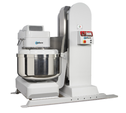 Univex SL120LH 265 Lbs. Two Speed Silverline Spiral Mixer - 220 Volts 3-Ph