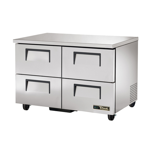 True TUC-48F-D-4-HC 29.75" H Stainless Steel 4 Drawers Undercounter Freezer - 115 Volts 0.5 HP