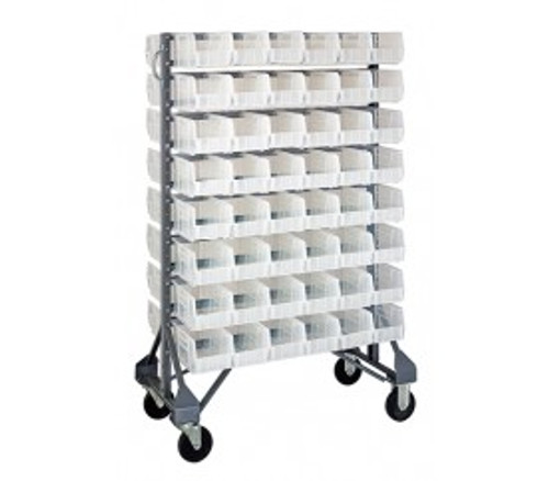 Quantum QRU-16D-230-96CL 1500 Lbs. Load Capacity Double Sided Rail Rack