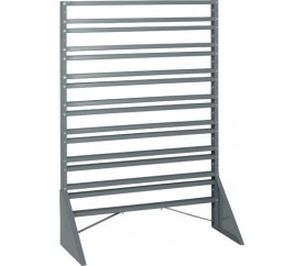 Quantum QRU-16S 600 Lbs. Load Capacity Single Sided Rail Rack