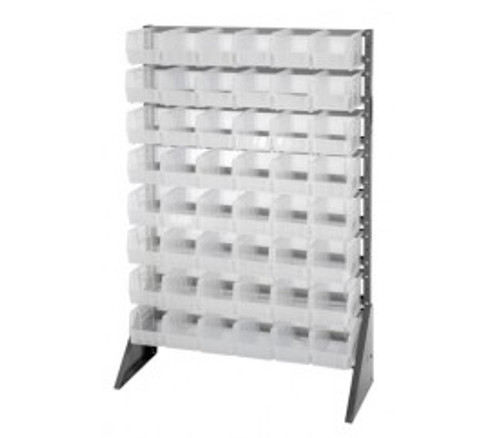 Quantum QRU-16S-230-48CL 600 Lbs. Load Capacity Single Sided Rail Rack