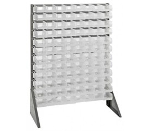 Quantum QRU-12S-220-96CL 600 Lbs. Load Capacity Single Sided Rail Rack