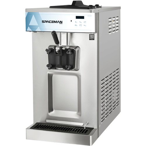 Spaceman 6236-C 1 Flavor Countertop Gravity Feed Soft-Serve Machine - 208-230 Volts