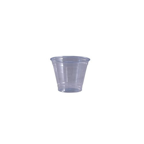 Empress EPET09 PET Clear Cup 9 Oz. Squat (20 Packs of 50 Per Case)