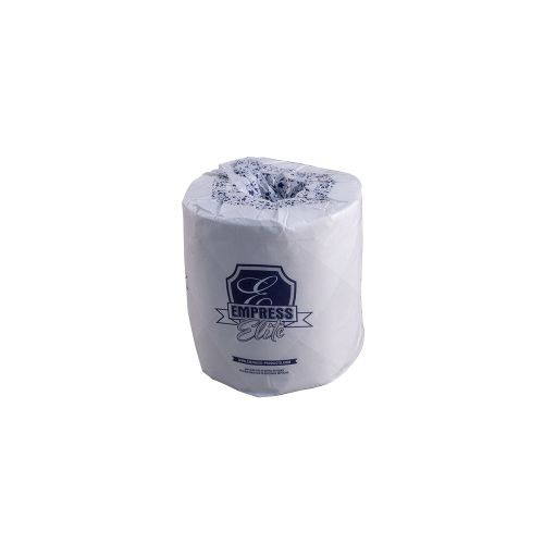 Empress ELBT 965013 4.5" X 3.25" 2 Ply 500 Per Roll Premium White Bath Tissue (96 Per Case)